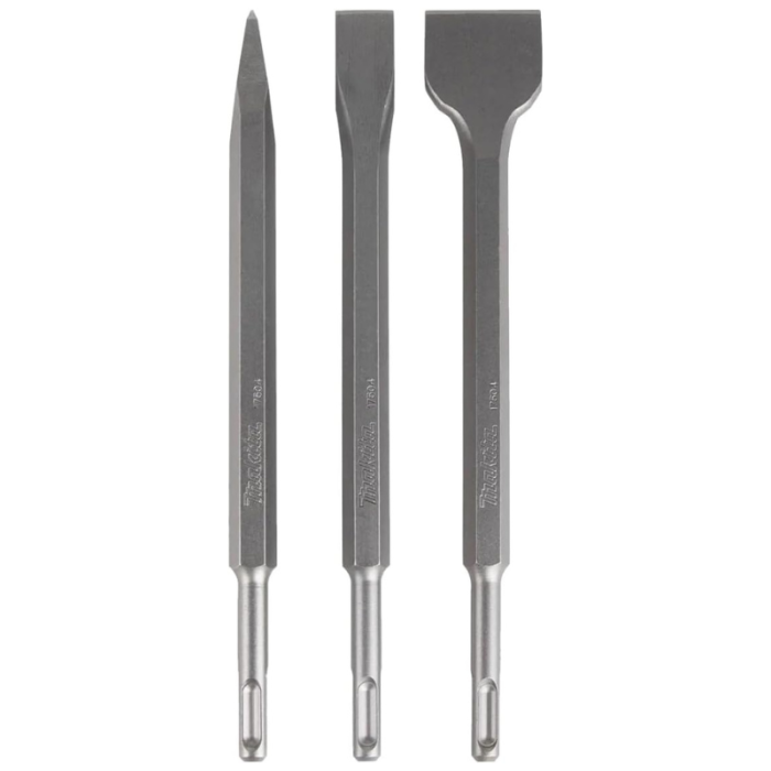 Boîte de 3 burins SDS-Plus Makita D-30134 250 mm | ProForPro
