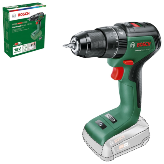 Bosch UniversalImpact 18V — Perceuse à percussion sans fil 18V nue | ProForPro