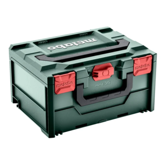 Coffret de transport metaBOX 215 L Metabo 626887000 | ProForPro