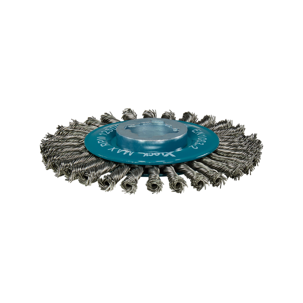 Brosse ronde 115 mm X-LOCK fils renforcés Makita D-73368 | ProForPro