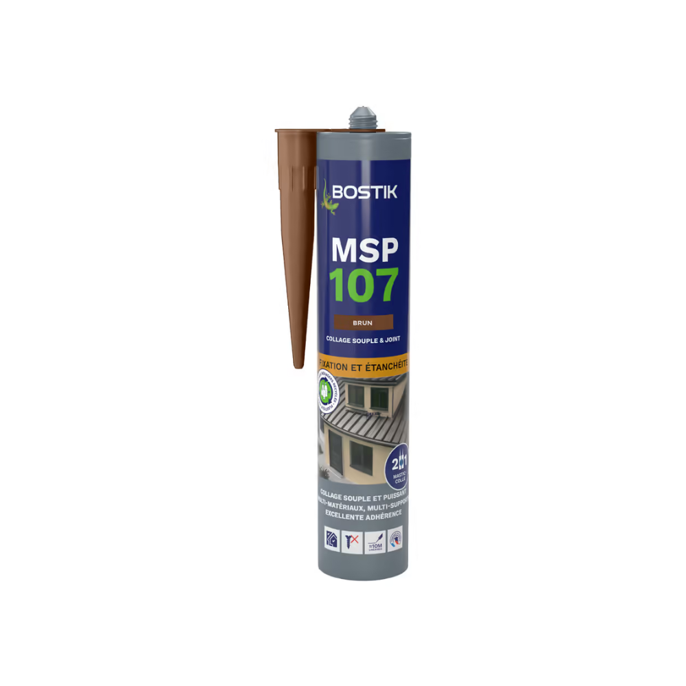 Mastic MS polymère 290 ml brun Bostik MSP107 | ProForPro