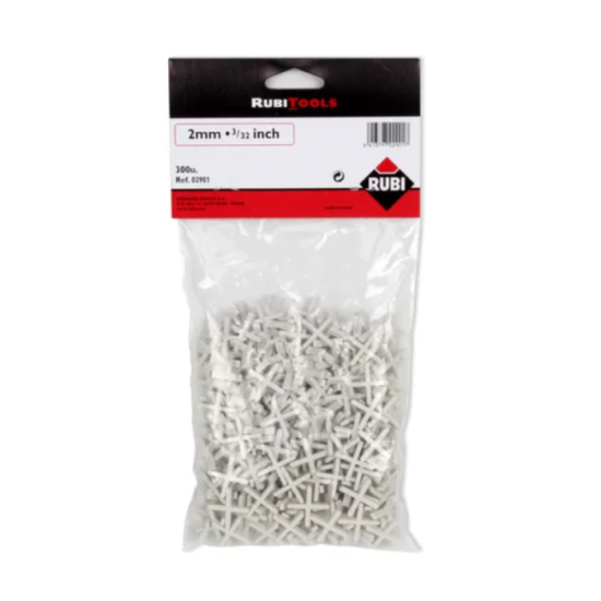 RUBI Croisillons joints 2 mm - Sachet 300 pièces