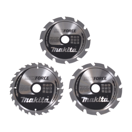 Lot de 3 lames carbure Ø190 mm Makita B-33906 | ProForPro