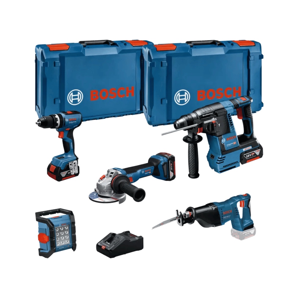 Combopack 5 outils 18V (3x5,0 Ah) XL-BOXX Bosch | ProForPro