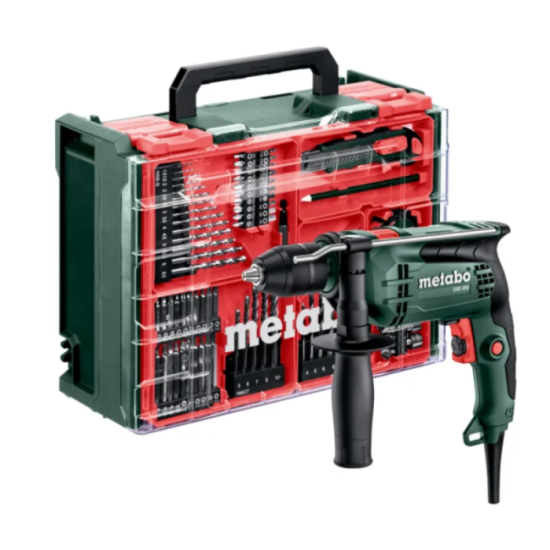 Metabo Perceuse à percussion filaire 650W coffret | ProForPro