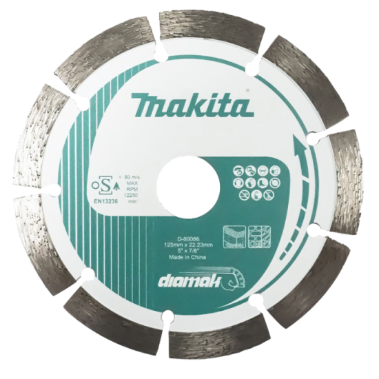 Disque diamant Ø125 mm DIAMAK Makita D-80086 | ProForPro