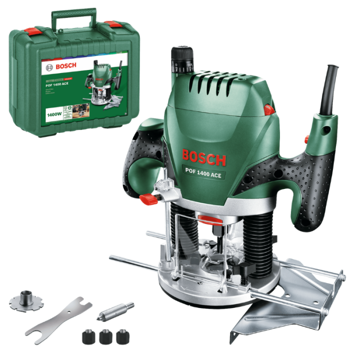 Bosch POF 1400 ACE — Défonceuse filaire 1400 W en valise | ProForPro