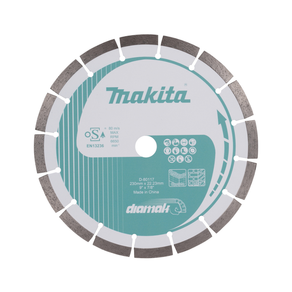 Disque diamant Ø230 mm DIAMAK Makita D-80117 | ProForPro