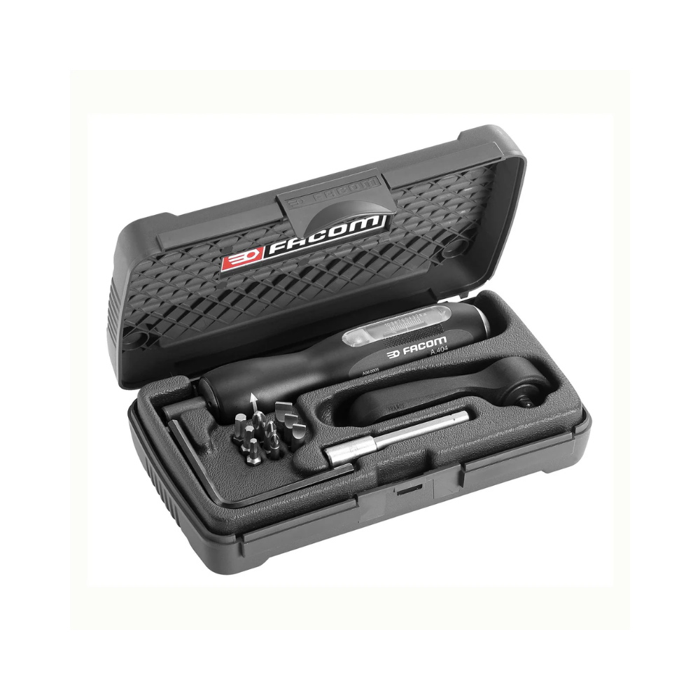 Tournevis dynamométrique 0,5-2,5 Nm + embouts Facom A.402J2 | ProForPro