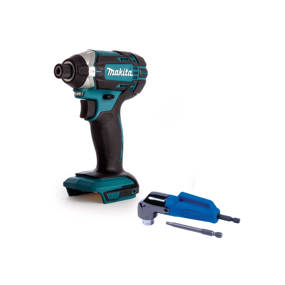 Lot visseuse à chocs Makita 18V + tournevis d'angle | ProForPro