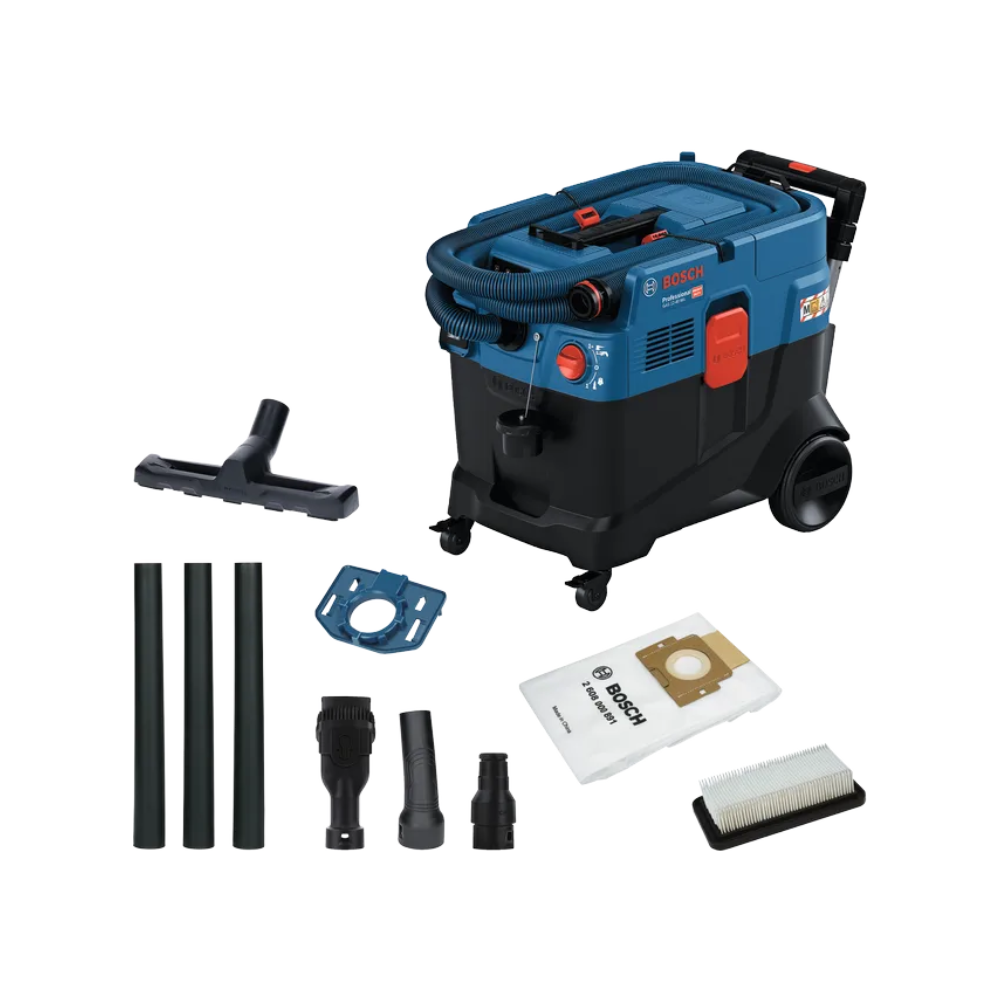 Bosch GAS 12-40 — Aspirateur de chantier 1200 W cuve 40 L eau et poussière | ProForPro