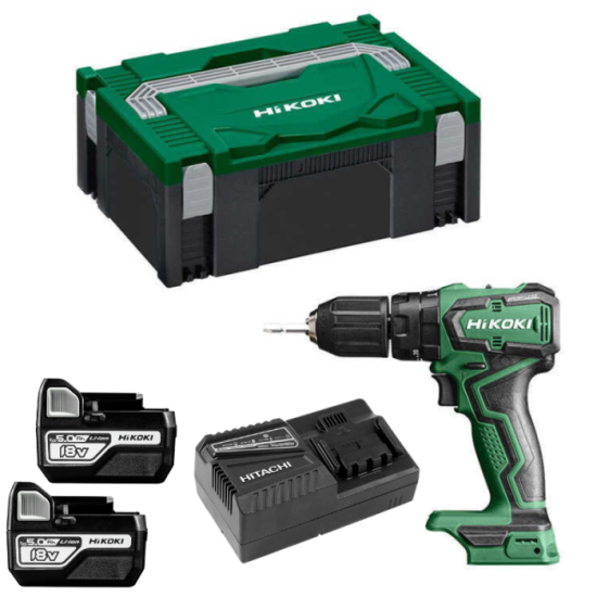 Perceuse à percussion HiKOKI DV18DD 18V + 2 batteries | ProForPro