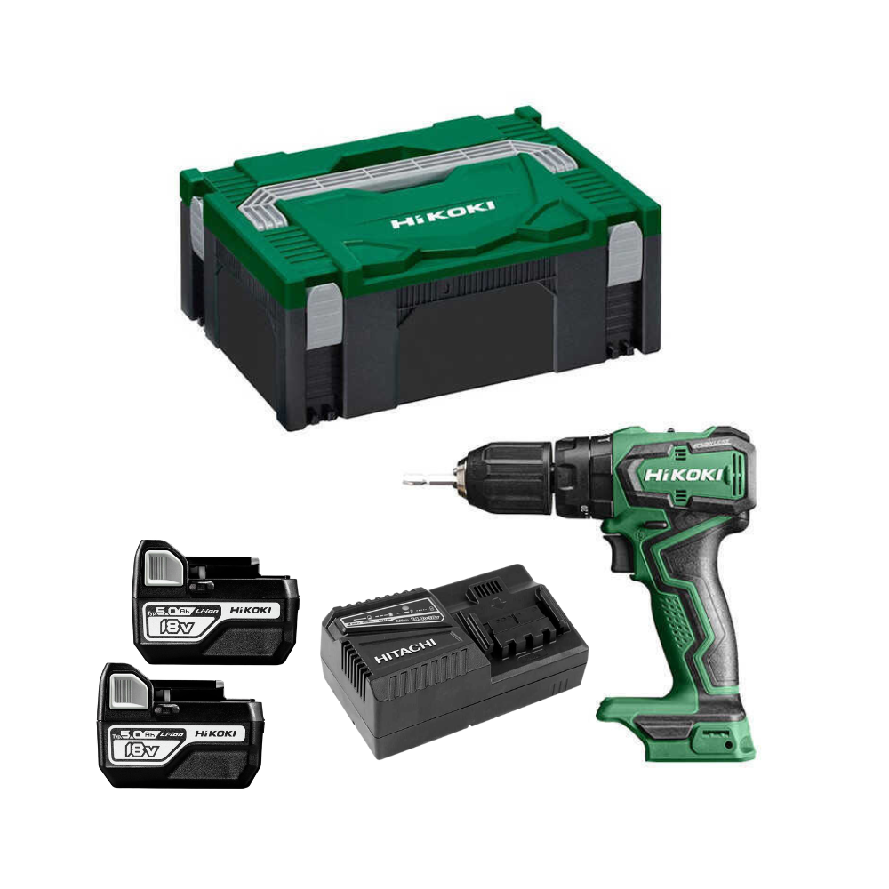 Perceuse à percussion HiKOKI DV18DD 18V + 2 batteries | ProForPro