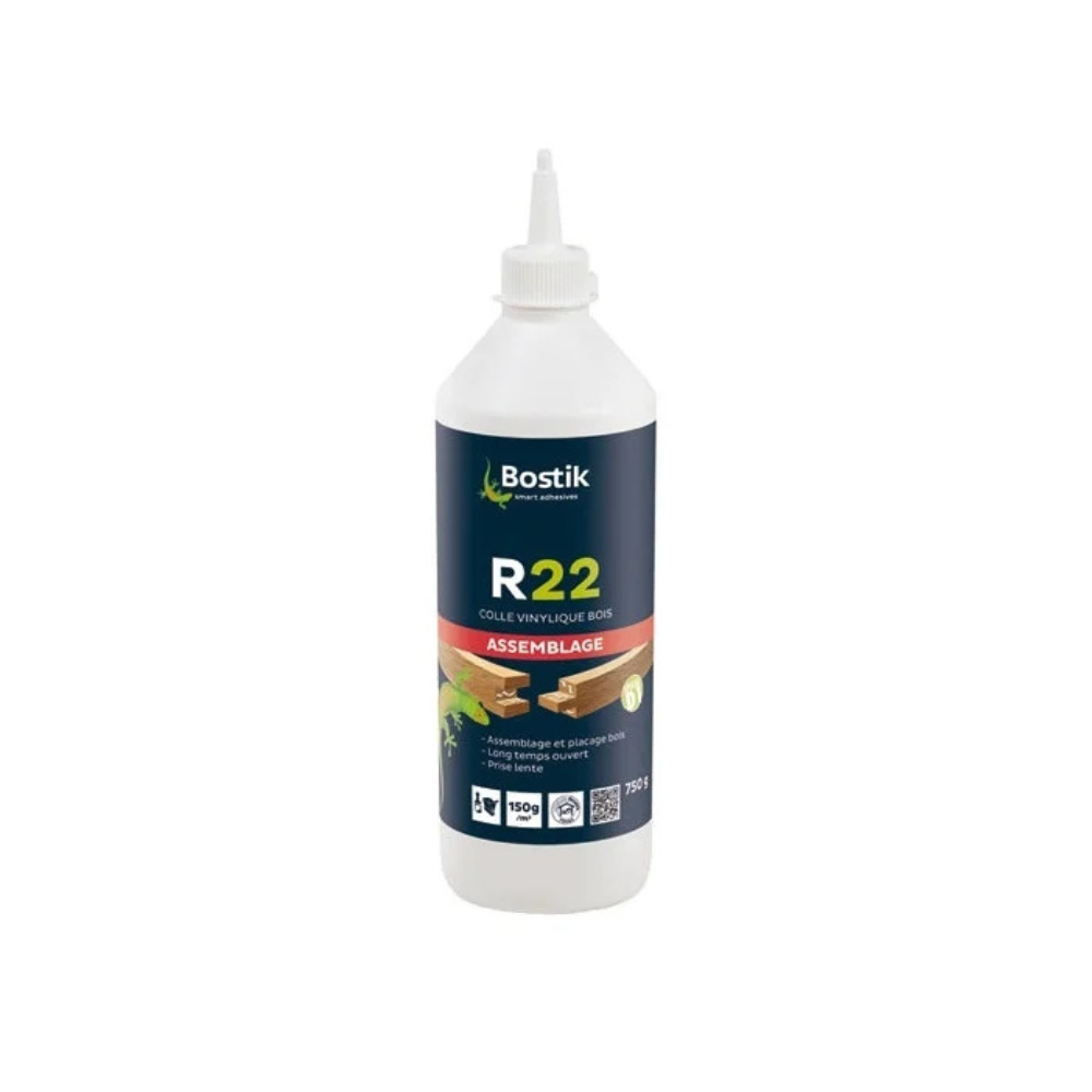 Colle vinylique à bois prise lente 750 g Bostik R22 | ProForPro