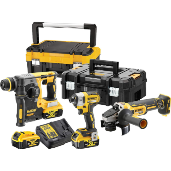 Pack 3 outils XR 18V DeWalt DCK305P3T-QW 3×5,0Ah | ProForPro
