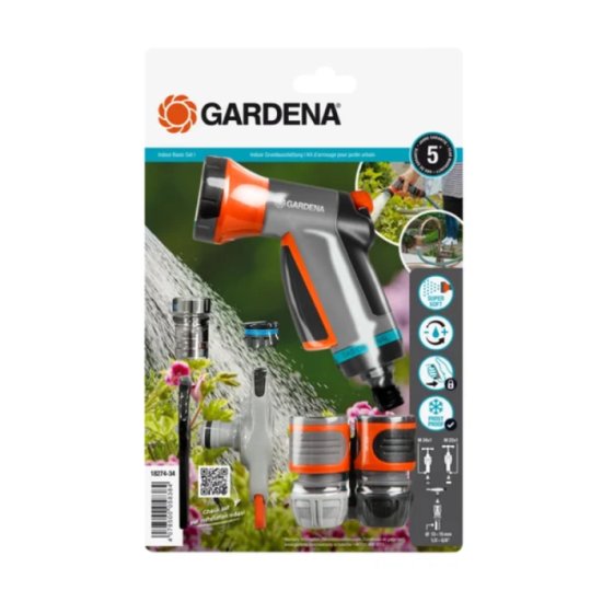 Pistolet multijets avec raccord de robinet Gardena 18274-20