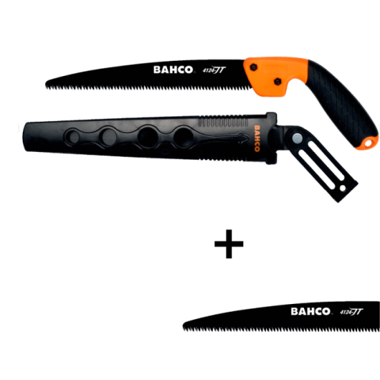 Scie arboricole d'élagage 240 mm + étui Bahco 4124-JT-H-BLADE | ProForPro