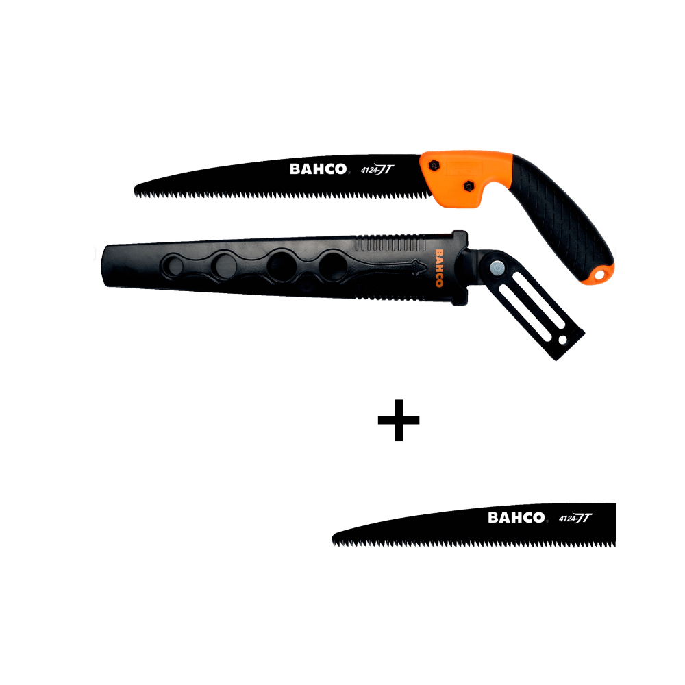 Scie arboricole d'élagage 240 mm + étui Bahco 4124-JT-H-BLADE | ProForPro