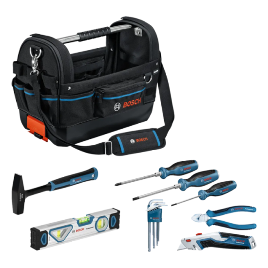 Bosch GWT 20 — Sac à outils équipé 8 outils inclus | ProForPro
