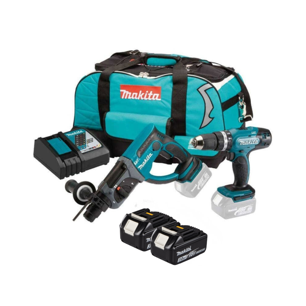 Combo 2 machines 18V LXT Makita DLX2025 2x3,0 Ah | ProForPro