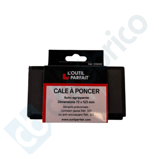 Cale à poncer auto-agrippante 72x123 mm Outil Parfait
