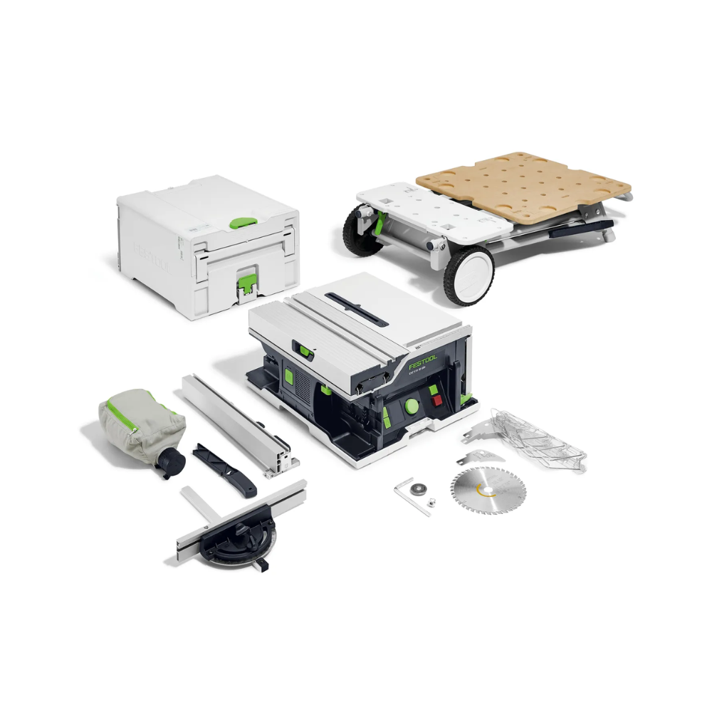 Scie sur table sans fil Festool CSC SYS 50 EB-Basic-Set Solo 577371