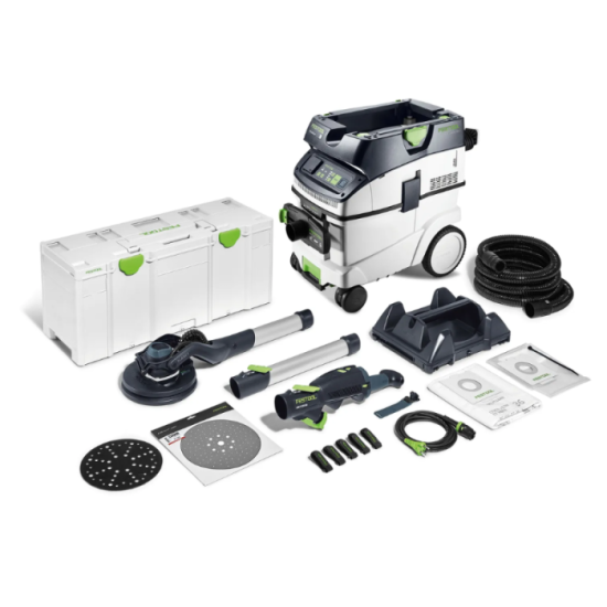 Kit PLANEX LHS 2 225 EQI + aspirateur CTL 36 Festool 578424