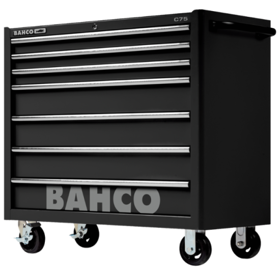 Servante d'atelier 7 tiroirs très grande capacité noire Bahco 1475KXL7BLACK | ProForPro