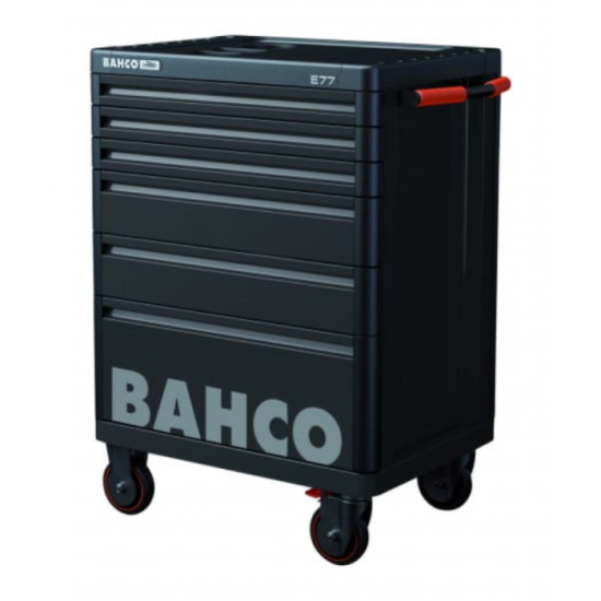Servante premium Storage HUB E77 66 cm 6 tiroirs noire Bahco 1477K6BLACK | ProForPro