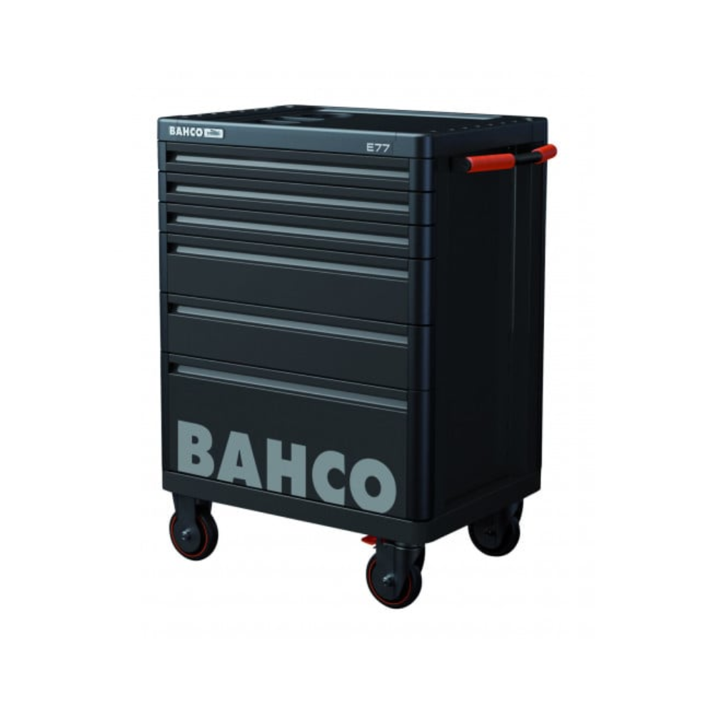 Servante premium Storage HUB E77 66 cm 6 tiroirs noire Bahco 1477K6BLACK | ProForPro