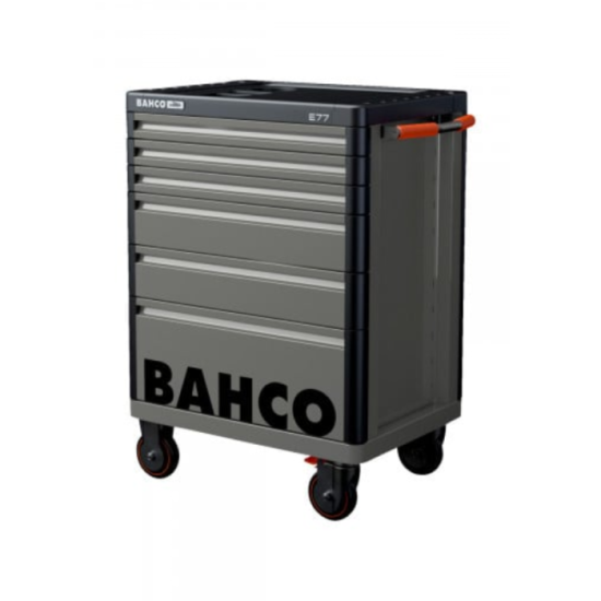 Servante premium Storage HUB E77 66 cm 6 tiroirs grise Bahco 1477K6GREY | ProForPro