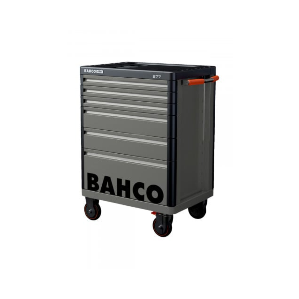 Servante premium Storage HUB E77 66 cm 6 tiroirs grise Bahco 1477K6GREY | ProForPro