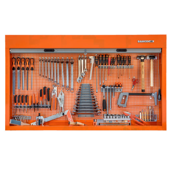 Armoire 1500 mm à volet roulant + kit d'outils 110 pièces Bahco 1495CS15 | ProForPro