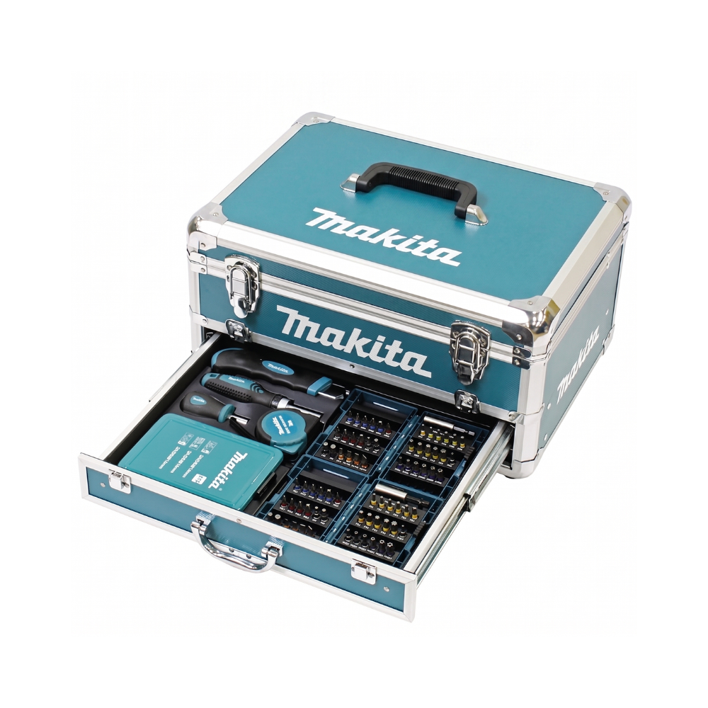 Coffret aluminium Makita 198022-3+ACC avec accessoires | ProForPro