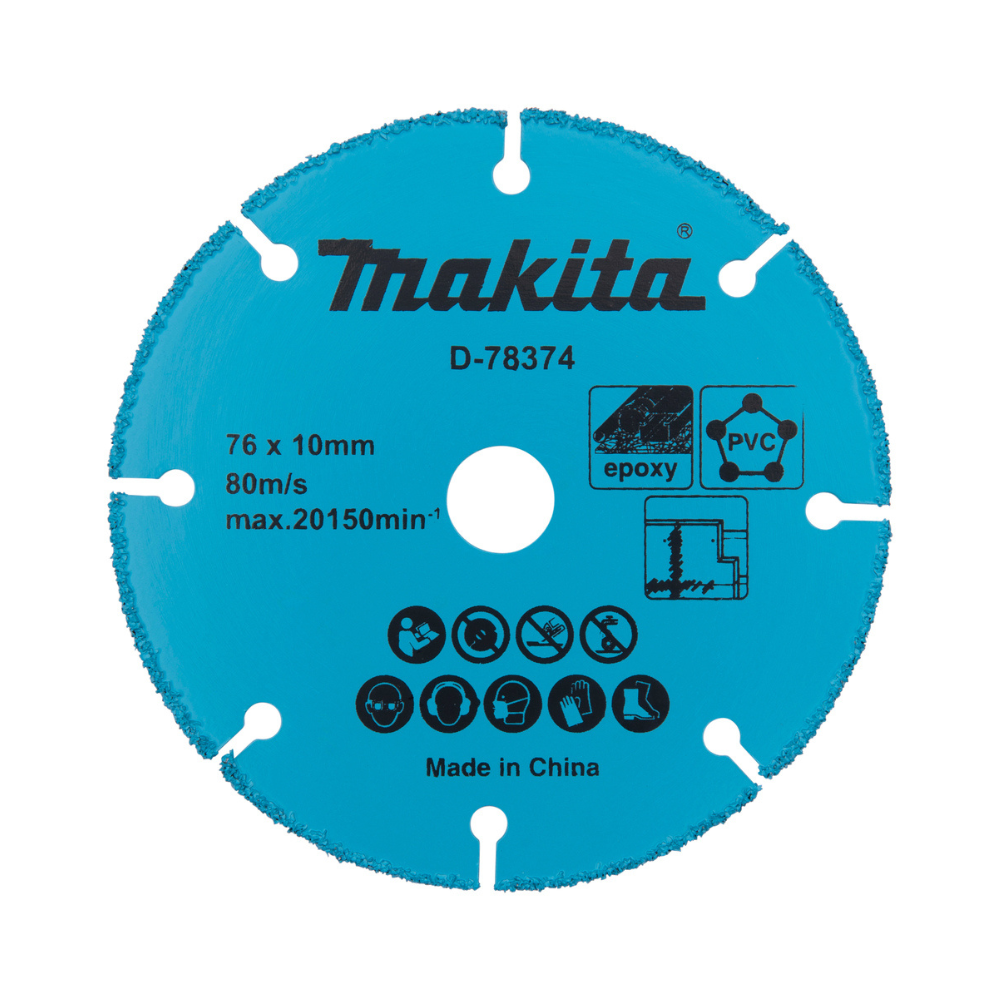 Disque à tronçonner Ø76 × 10 mm Makita D-78374 | ProForPro