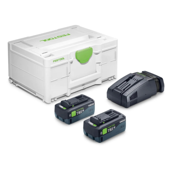 Pack énergie 18V Festool 578814 2×8,0Ah + chargeur coffret | ProForPro