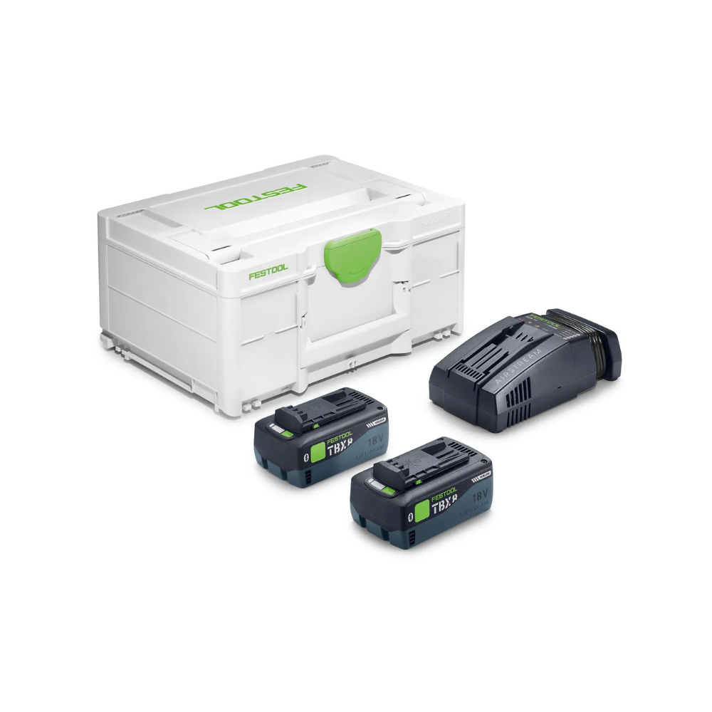Pack énergie 18V Festool 578814 2×8,0Ah + chargeur coffret | ProForPro