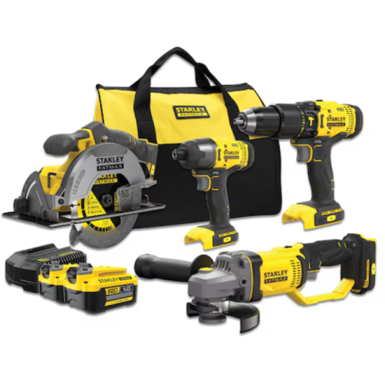Combi-kit 4 outils 18V FatMax Stanley SFMCK469M2 | ProForPro
