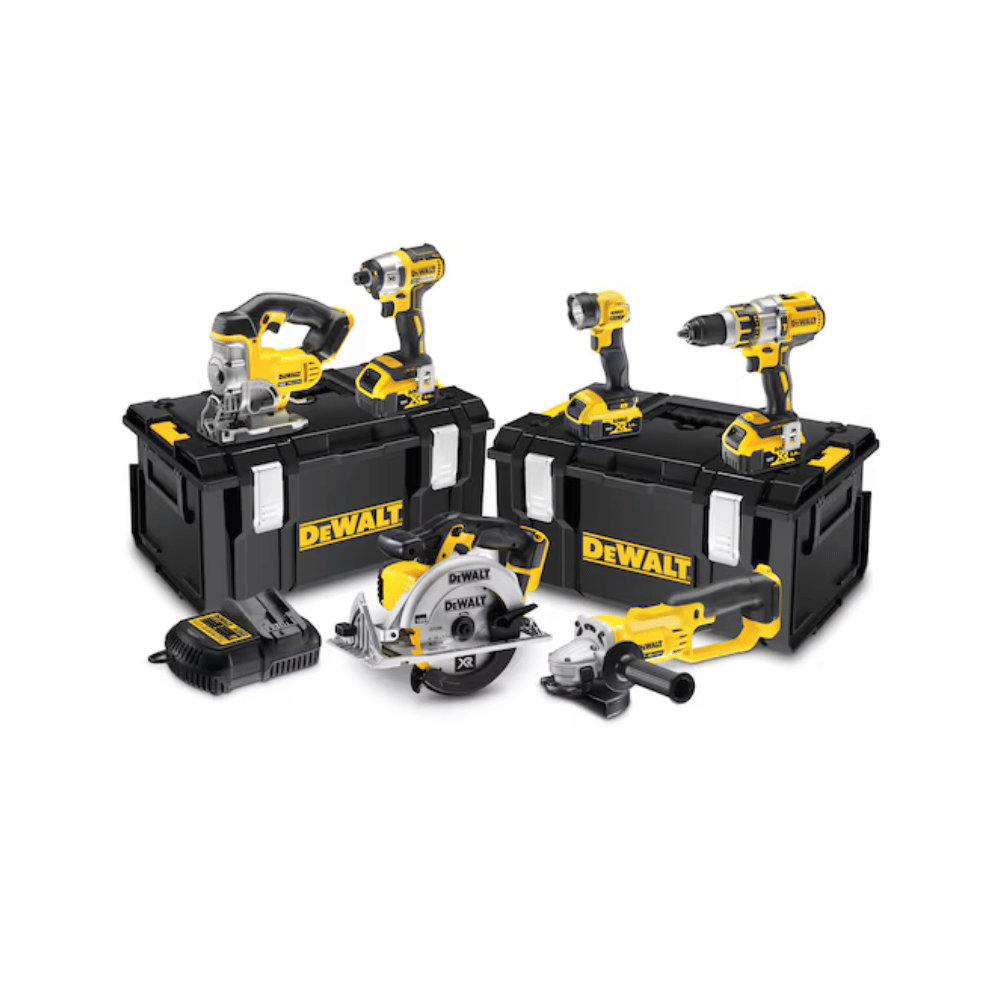 Pack 6 outils XR 18V DeWalt DCK694P3 3×5,0Ah | ProForPro