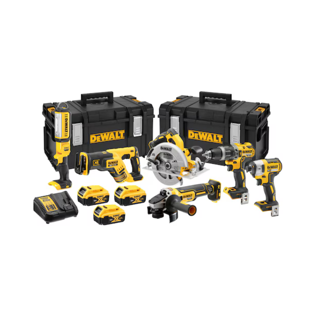 Pack 6 outils XR 18V DeWalt DCK623P3-QW 3×5,0Ah | ProForPro