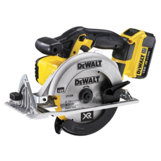 Scie circulaire 18V DeWalt DCS391 Ø165 mm - 2x 4 Ah + T-STAK | ProForPro
