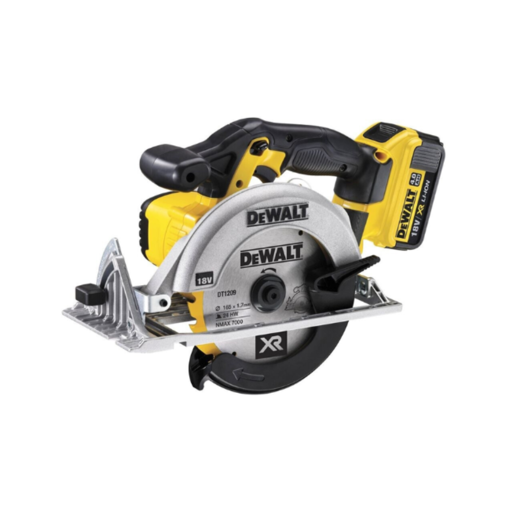 Scie circulaire 18V DeWalt DCS391 Ø165 mm - 2x 4 Ah + T-STAK | ProForPro