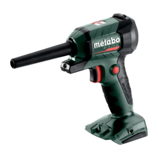 Metabo BP 18 LTX BL Soufflette sans fil 18V nue | ProForPro