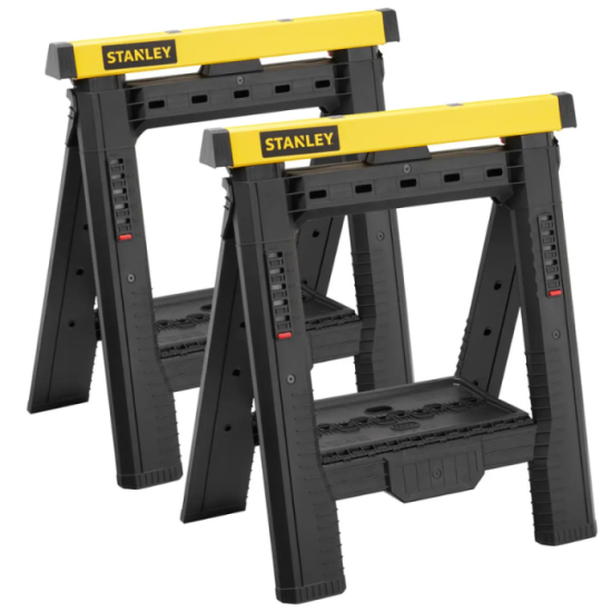 Tréteaux pliants 450 kg (paire) Stanley STST1-70559 | ProForPro