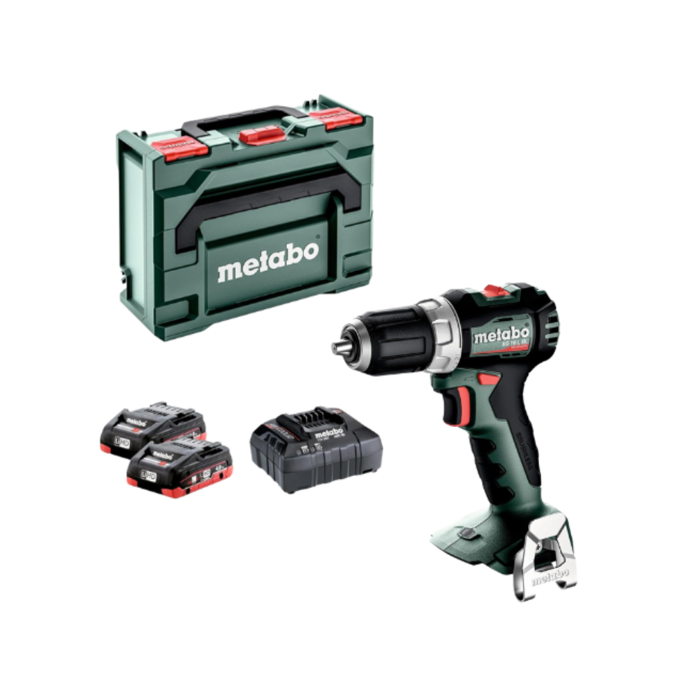 Perceuse-visseuse 18V Metabo BS 18 L BL - 2x 4 Ah + metaBOX | ProForPro