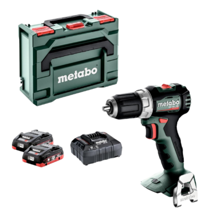 Perceuse-visseuse 18V Metabo BS 18 L BL - 2x 4 Ah + metaBOX | ProForPro
