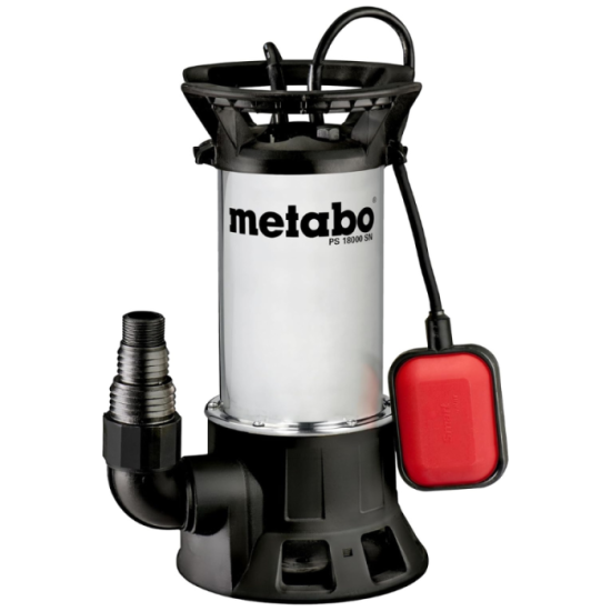 Pompe submersible eaux chargées 1100 W Metabo
