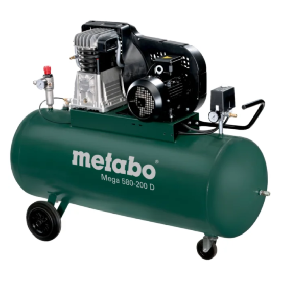 Compresseur 230 V 200 L Metabo Mega 580-200 D