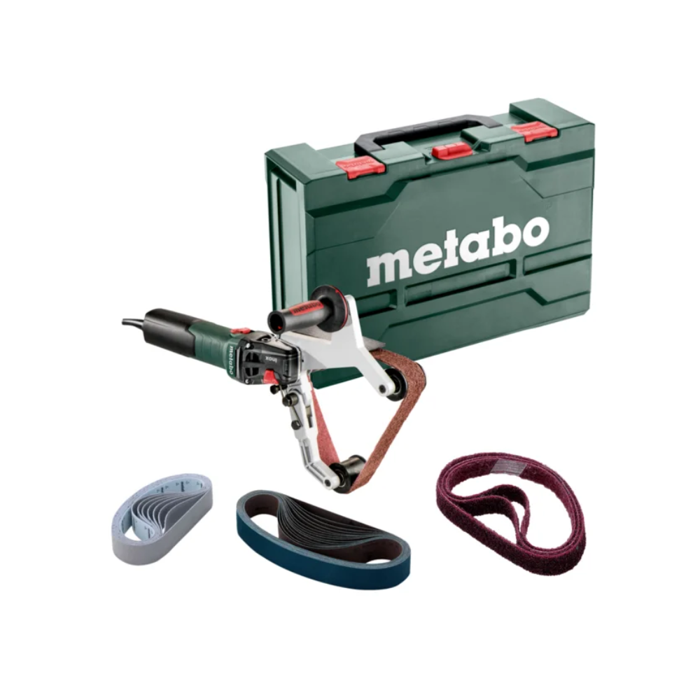 Ponceuse à tubes 1550 W Metabo RBE 15-180 Set MetaBox