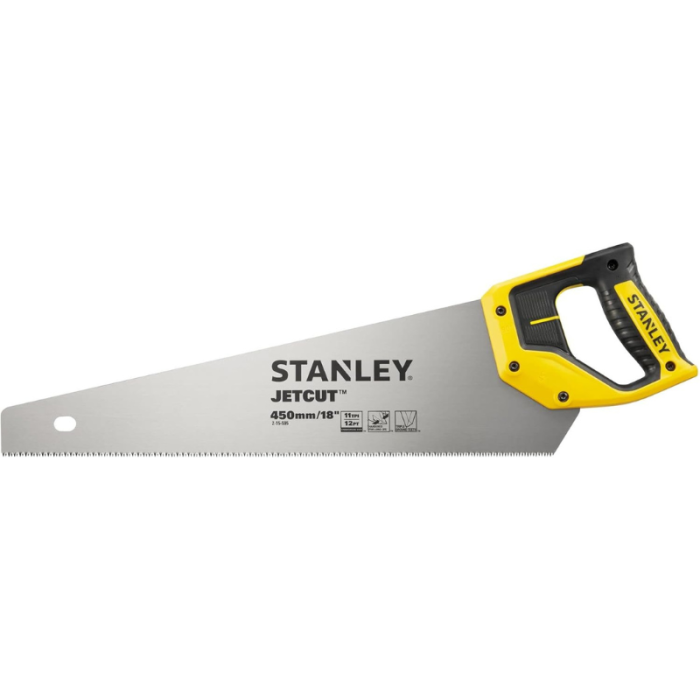 Scie égoïne Jetcut 450 mm coupe fine Stanley 2-15-595 | ProForPro